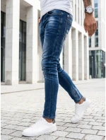 Pánske svetlomodré džínsové nohavice FashionStreet UX3991