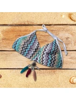 Vrchný diel plaviek B8822 blue-mix - Selmark