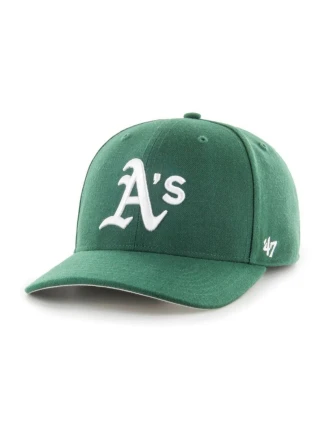 Značka `47 Oakland Athletics Tmavo zelená Cold Zone Baseball Cap B-CLZOE18WBP-DGB