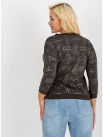 Blúzka RV BZ 8514.04P tmavá khaki