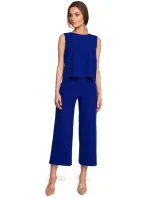 S257 Blúzka bez rukávov - béžová