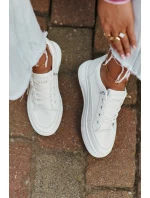 Dámska športová obuv na platforme 13613 White - VINCEZA