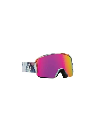 Snowboardové okuliare Volcom MIGRATIONS NEBULA/PINK CHROME (VG0022112)