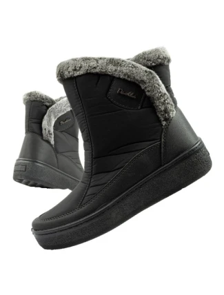 Easy Way zimné topánky snehové topánky dámske zateplené módne zips dámske