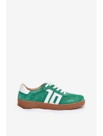 Sneakersy Buty Sportowe Zamszowe Vinceza 79517 Zielone