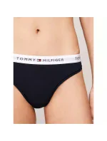 Dámske tangá THONG UW0UW03835 DW5 dark blue - Tommy Hilfiger