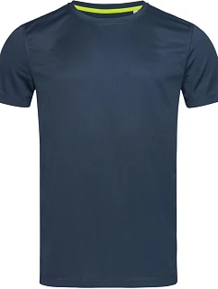 Stedman Active 140 Crew Mesh-T Pánske športové tričko s vzorom „vtáčie oko“ 05.8400 marina blue
