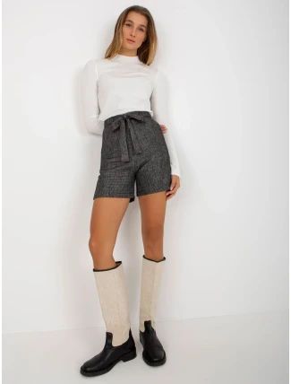 Dámske šortky LK SN 506942 3.70 tmavosivé