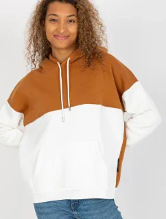 Dámska mikina Model AP-BL-AP-3001.98P Light Brown - Rue Paris