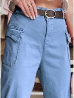 Dámske modré nohavice GOTRENDI FashionStreet UY2522