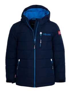 Trollkids Hemsedal Snow Jacket XT s kapucňou, nepremokavá, tmavomodrá (513-164)