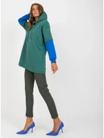 Mikina RV BL 8232.27X tmavo zelená