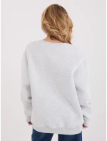 WT BL mikina A1062.29 svetlo šedá