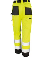 Result R 327X Bezpečnostné pracovné nohavice 30.327X fluorescenčná žltá Result R 327X Bezpečnostné pracovné nohavice 30.327X fluorescenčná žltá
