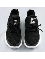 Mäkké čierne dámske športové topánky (BLX-002)