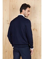 NEOBLU Stuart Men Pánsky sveter 24.4037 tmavomodrý