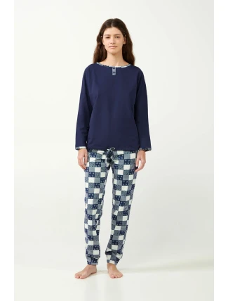 Vamp - Dámske teplé pyžamo 21433 - Vamp