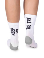 Yoclub Pánske športové ponožky SKA-0099F-A100 White