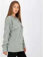 Dámsky sveter D90039W90818A3 svetlo zelený