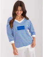 Blúzka RV BZ 9579.70 kobaltovo modrá Blúzka RV BZ 9579.70 kobaltovo modrá