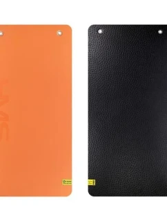 Klubová fitness podložka s otvormi HMS Premium MFK01 Orange-Black