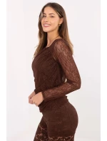 Hodvábna blúzka model 220321 Taliansko Moda