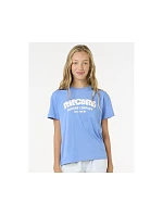 Tričko RIP CURL SURF PUFF RELAXED TEE – GIRL, modré Tričko RIP CURL SURF PUFF RELAXED TEE – GIRL, modré