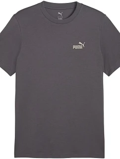 Pánske tričko Puma ESS Small No.1 Logo Tee(s) sivé 682535 77