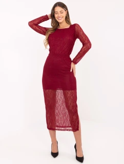 Sukňa MI SD 122436.60 bordová