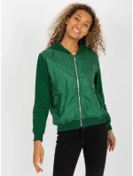 Dámska mikina RV BL 8226.11X tmavo zelená