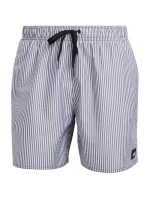 Plavecké šortky Classics M IL4020 Grey and White Stripe - Adidas Plavecké šortky Classics M IL4020 Grey and White Stripe - Adidas