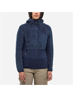 Mikina s kapucňou Polar MILLET W CHAMONIX HIGHLOFT HOODIEW, modrá