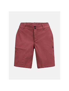 Dámske šortky PEAK PERFORMANCE W Iconiq Shorts, červené