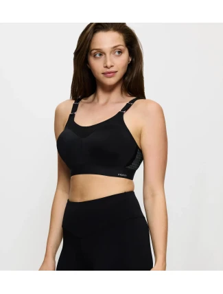 Dámska športová podprsenka Triaction Control Lite W01 EX - BLACK - black 0004 - TRIUMPH Dámska športová podprsenka Triaction Control Lite W01 EX - BLACK - black 0004 - TRIUMPH