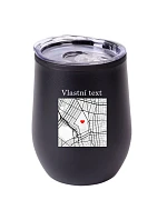 Personalizovaný termohrnček „BOWL“ s mapou