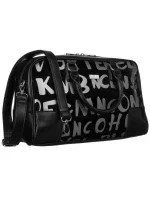 Dámska kabelka CP204450 Šedá s potlačou - PETERSON Dámska kabelka CP204450 Šedá s potlačou - PETERSON