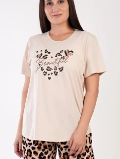 Dámske capri pyžamo Beautiful