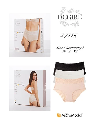 Nohavičky DC Girl 27115 A2, balenie, veľkosť M–XL Nohavičky DC Girl 27115 A2, balenie, veľkosť M–XL