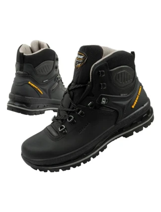 Grisport pánska treková obuv Nero dakar SPO-TEX kožená čierna