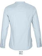 NEOBLU Bart Women Popelínová blúzka s dlhými rukávmi 24.3787 soft blue