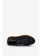 Trampki Męskie Zamszowe Big Star NN174187 Czarne