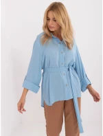 Košeľa LK KS 509698.79 modrá