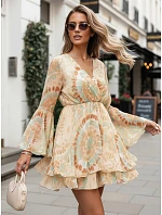 FLOWNESA mini šaty viacfarebné FashionStreet EY2454 FLOWNESA mini šaty viacfarebné FashionStreet EY2454