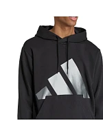Pánska mikina adidas Holiday 3S Hoodie black JM1698 pánska