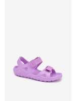 Piankowe Sandały Dziecięce Big Star RR374516 Fioletowe