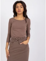 Blúzka RV BZ 4690.11 hnedá