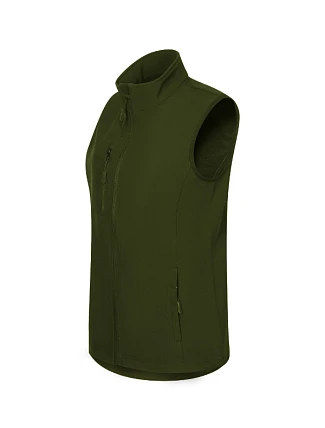 Dámska softshellová vesta Trail Military Dámska softshellová vesta Trail Military