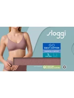 Dámska podprsenka GO Daily Cotton Soft - BROWN - hnedá 1141 - SLOGGI