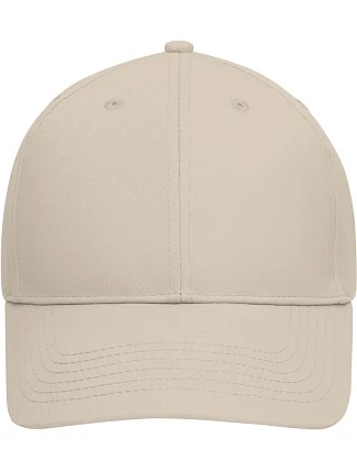 Daiber MB 6249 6-panelová čiapka z bio bavlny 03.6249 sandstone Daiber MB 6249 6-panelová čiapka z bio bavlny 03.6249 sandstone