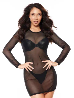 Šaty V-10639 čierne - Axami